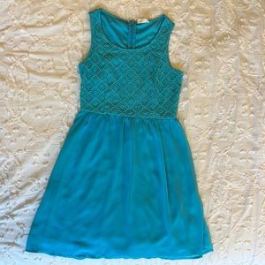 Women’s altar’d state size S blue dress
